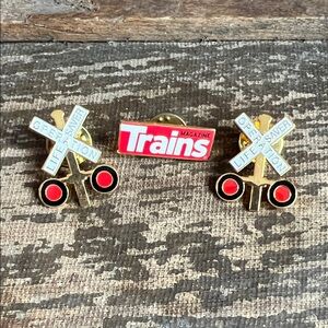 Trains Magazine Operation Lifesaver Pin Set
